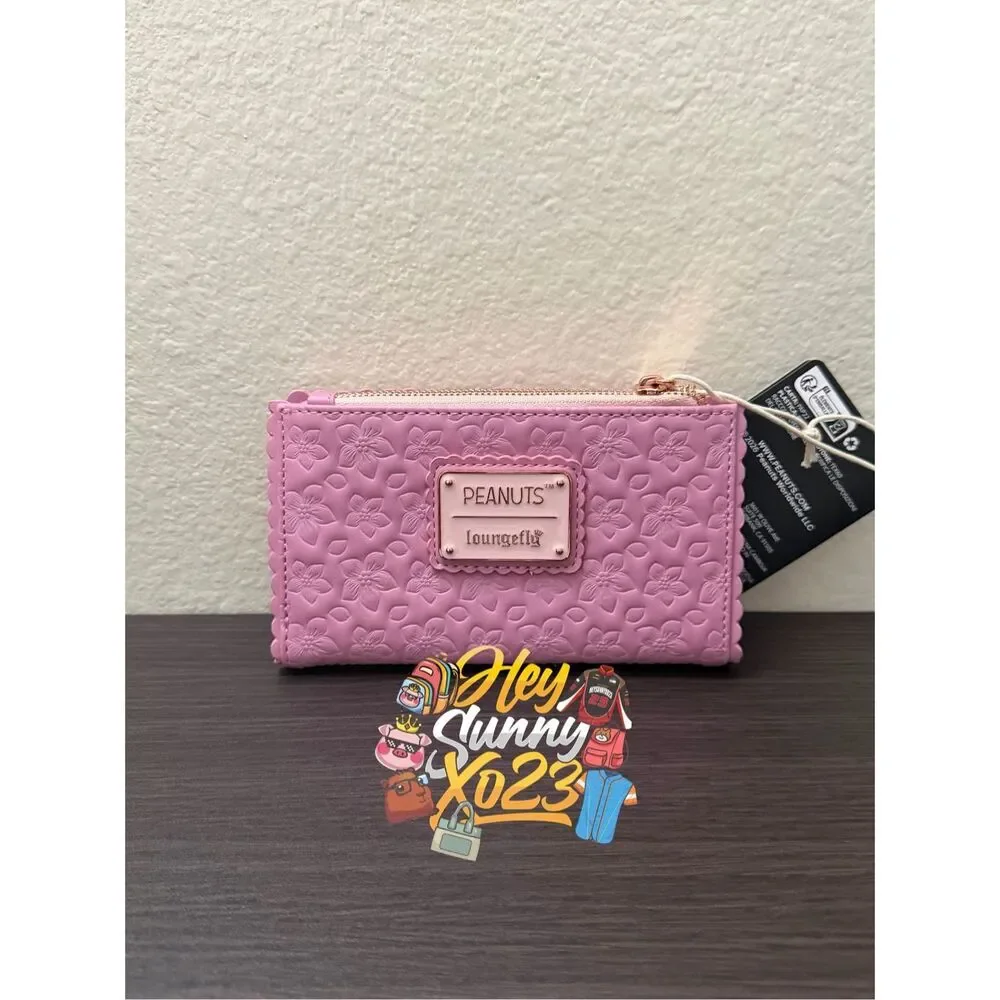 Loungefly Peanuts Snoopy Cherry Blossom Wallet